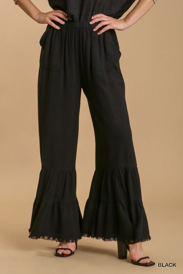 Ruffle Tiered Pant