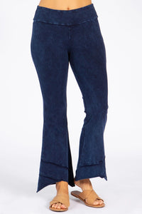 Mineral Wash Cropped Pant