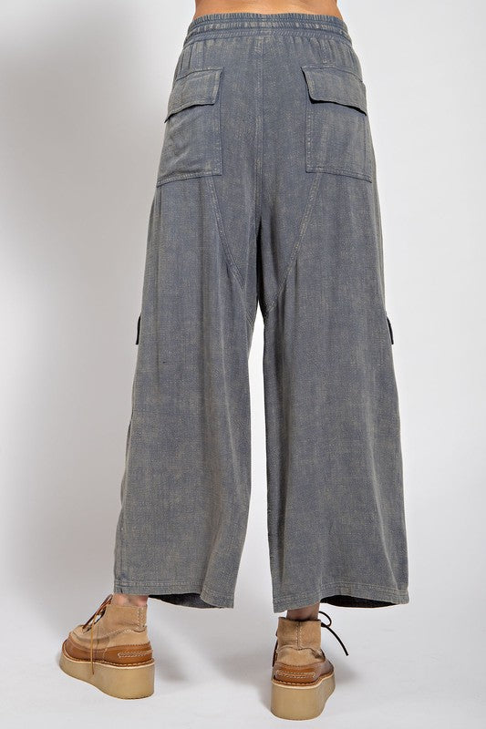 Mineral Wash Cargo Pants