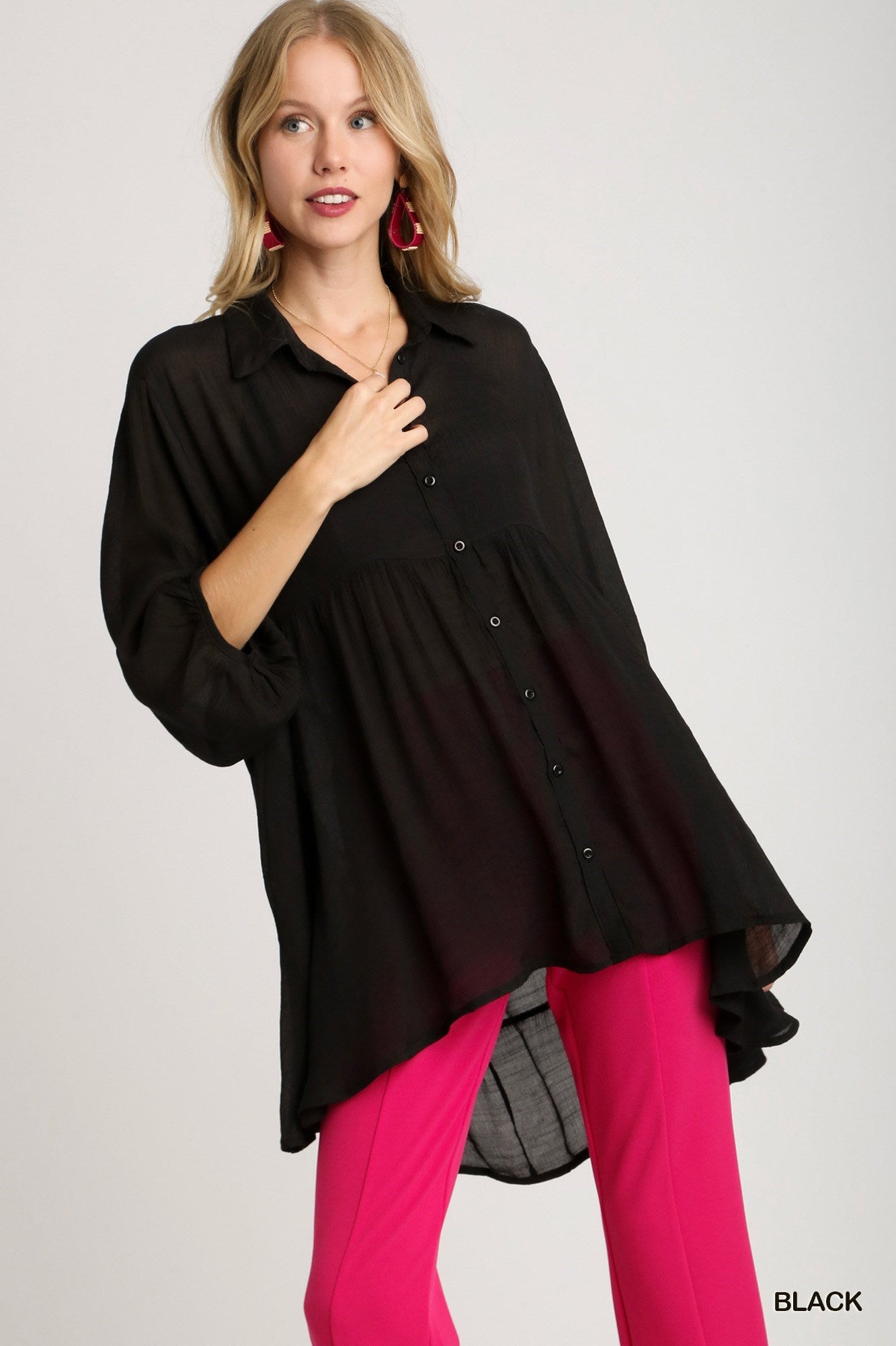 Back Tiered Tunic Top