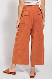 Mineral Wash Cargo Pants
