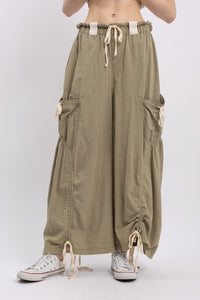 Slouchy Olive Pants