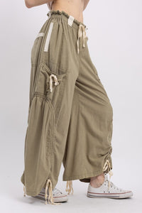 Slouchy Olive Pants