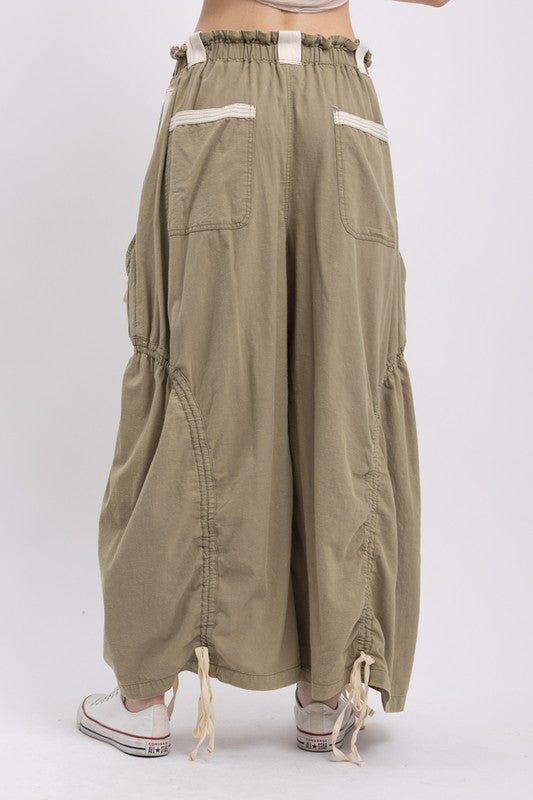 Slouchy Olive Pants
