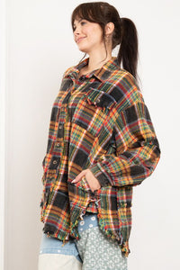 Raw Seam Flannel