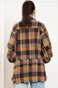 Raw Seam Flannel