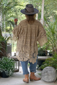 Crochet Split Tail Jacket