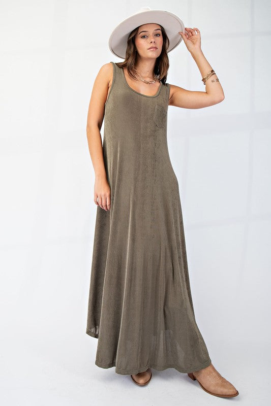 Slinky Maxi Dress