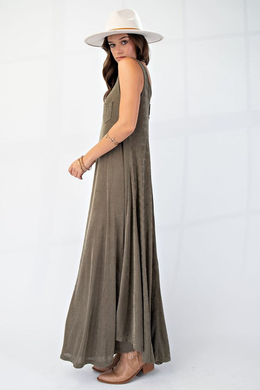 Slinky Maxi Dress