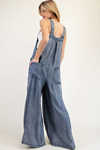 Slouchy Denim Jumpsuit