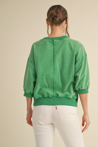 Kelly Green Pullover