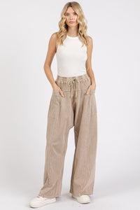 Barrel Leg Baggy Pant