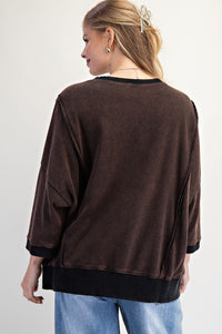 LOVE Pullover-Black