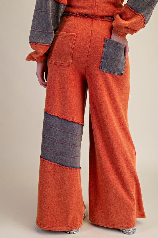 Vintage Red Star Patch Pants