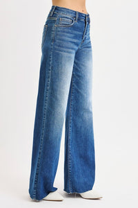 Tummy Control High Rise Palazzo Jeans