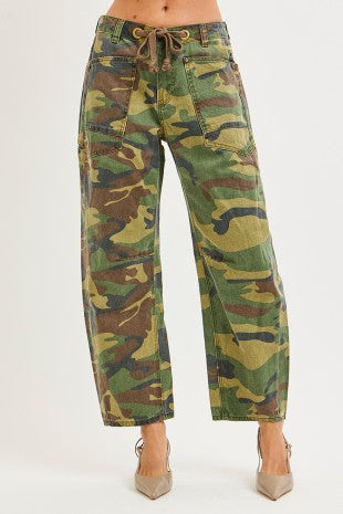 Camo Barrel Pants