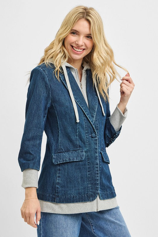 Blazer w/Hoodie