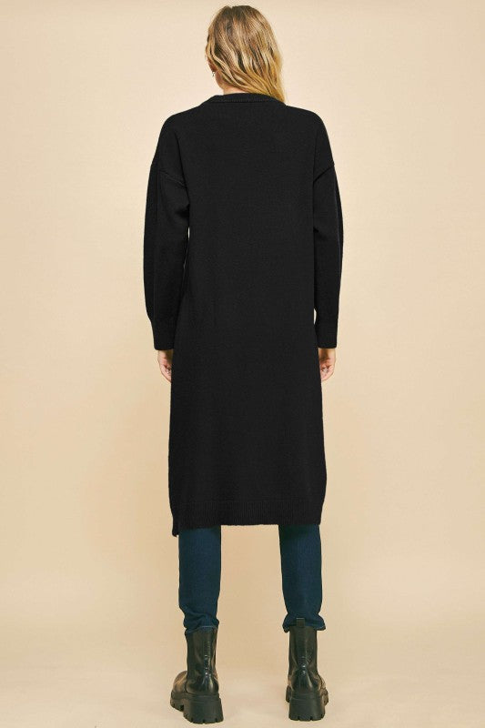 Asymmetric Split Long Tunic