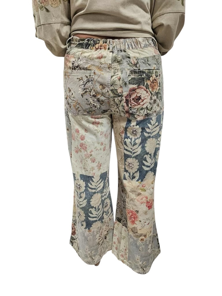 Floral Print Pants
