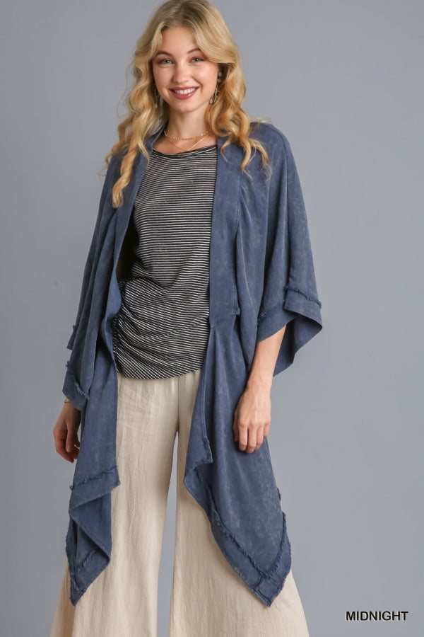 Faded Midnight Kimono