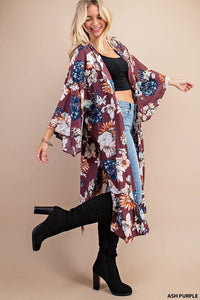 Flowy Sleeves Kimono